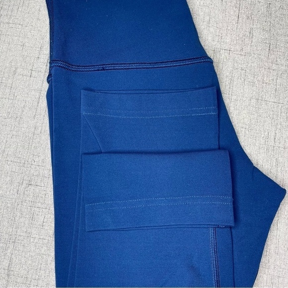 Lululemon Blue Align Crop Leggings High Rise Pants 4 - Picture 12 of 12